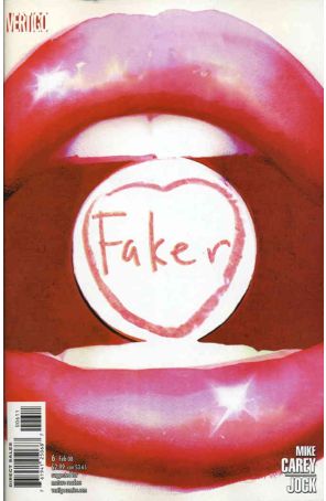 Faker 6 published by DC/Vertigo with cover art by Jock