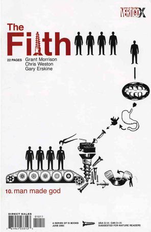 The Filth 10 published by DC/Vertigo with cover art by Carlos Segura