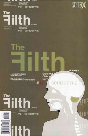 The Filth 12 published by DC/Vertigo with cover art by Carlos Segura