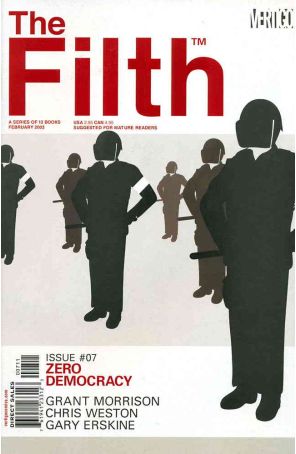 The Filth 7 published by DC/Vertigo with cover art by Carlos Segura