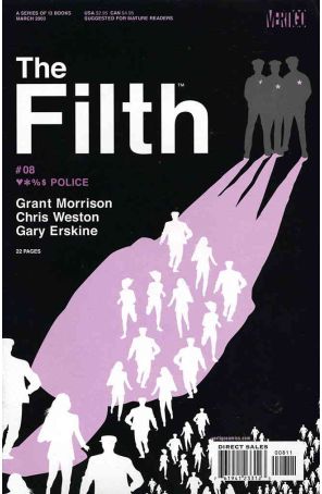 The Filth 8 published by DC/Vertigo with cover art by Carlos Segura