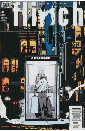 Flinch 10 published by DC/Vertigo with cover art by Edvin Biukovic