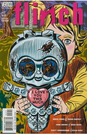 Flinch 12 published by DC/Vertigo with cover art by Mitch O’Connell