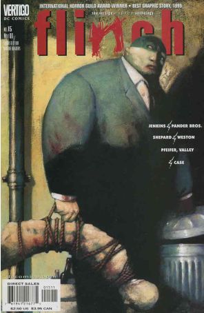 Flinch 15 published by DC/Vertigo with cover art by Dean Ormston
