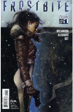 Frostbite 1 published by DC/Vertigo with cover art by Jason Shawn Alexander