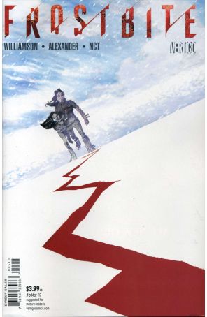 Frostbite 5 published by DC/Vertigo with cover art by Jason Shawn Alexander