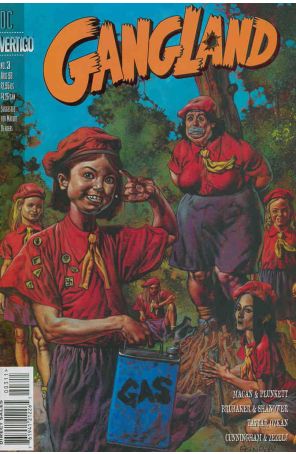Gangland 3 published by DC/Vertigo with cover art by Glenn Fabry