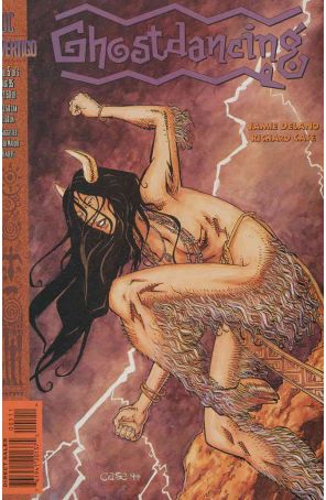 Ghostdancing 5 published by DC/Vertigo with cover art by Richard Case