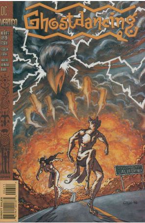 Ghostdancing 6 published by DC/Vertigo with cover art by Richard Case