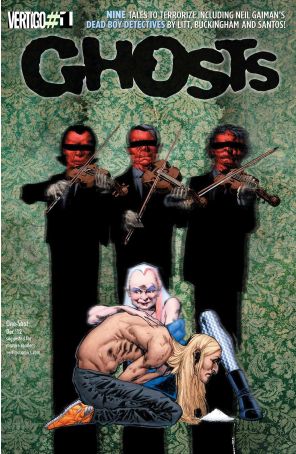 Ghosts (2nd Series) 1A published by DC/Vertigo with cover art by Brendan Mccarthy