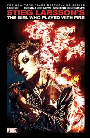 The Girl Who Played With Fire TPB 1 published by DC/Vertigo with cover art by Lee Bermejo