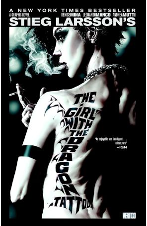 The Girl With The Dragon Tattoo TPB 1 published by DC/Vertigo with cover art by Lee Bermejo