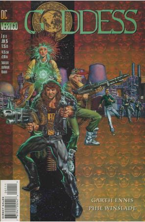 Goddess 1 published by DC/Vertigo with cover art by Phil Winslade