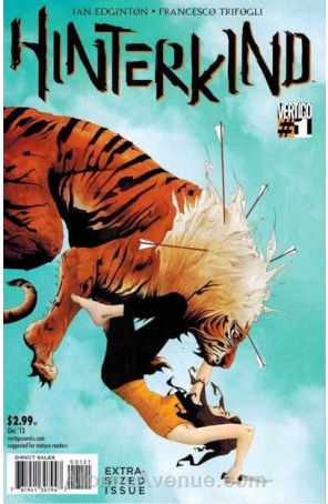Hinterkind 1A published by DC/Vertigo with cover art by Jae Lee