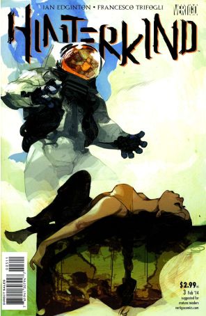 Hinterkind 3 published by DC/Vertigo with cover art by Greg Tocchini