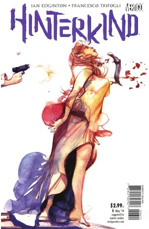 Hinterkind 6 published by DC/Vertigo with cover art by Greg Tocchini