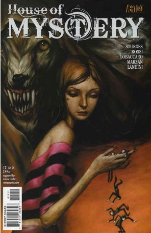 House of Mystery (2nd Series) 12 published by DC/Vertigo with cover art by Esao Andrews