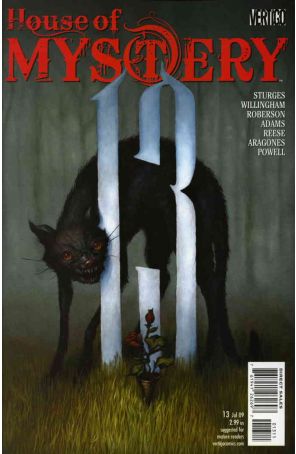 House of Mystery (2nd Series) 13 published by DC/Vertigo with cover art by Esao Andrews