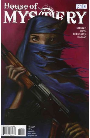 House of Mystery (2nd Series) 14 published by DC/Vertigo with cover art by Esao Andrews