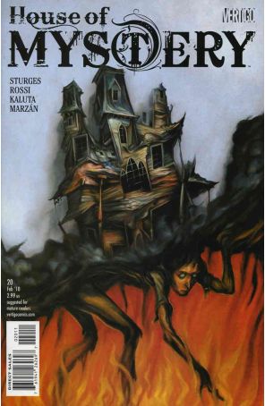 House of Mystery (2nd Series) 20 published by DC/Vertigo with cover art by Esao Andrews