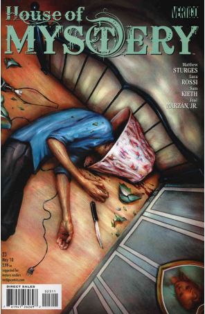 House of Mystery (2nd Series) 23 published by DC/Vertigo with cover art by Esao Andrews