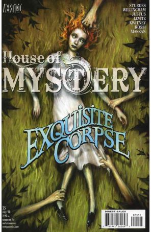 House of Mystery (2nd Series) 25 published by DC/Vertigo with cover art by Esao Andrews