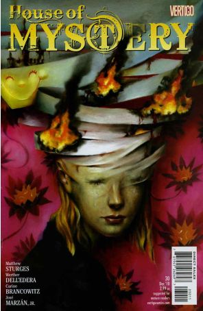 House of Mystery (2nd Series) 30 published by DC/Vertigo with cover art by Esao Andrews