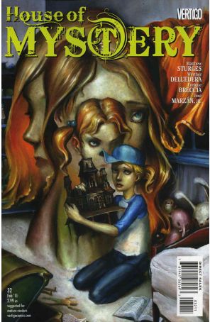 House of Mystery (2nd Series) 32 published by DC/Vertigo with cover art by Esao Andrews