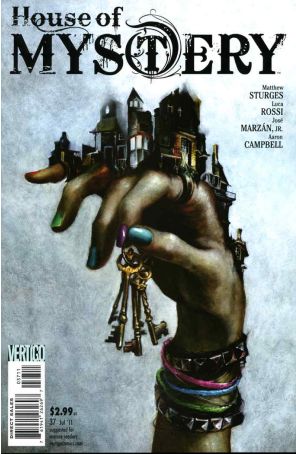 House of Mystery (2nd Series) 37 published by DC/Vertigo with cover art by Esao Andrews