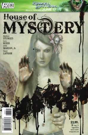House of Mystery (2nd Series) 38 published by DC/Vertigo with cover art by Esao Andrews