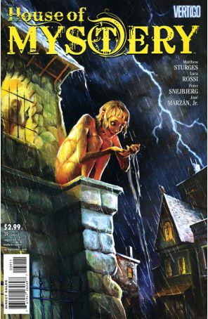 House of Mystery (2nd Series) 39 published by DC/Vertigo with cover art by Esao Andrews