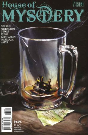 House of Mystery (2nd Series) 42 published by DC/Vertigo with cover art by Esao Andrews