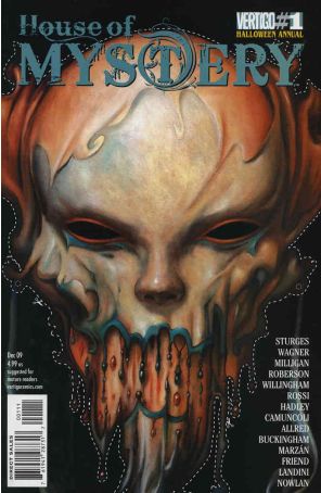 House of Mystery (2nd Series) Annual 1 published by DC/Vertigo with cover art by Esao Andrews