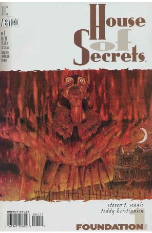 House of Secrets (2nd series) 1 published by DC/Vertigo with cover art by Teddy Kristiansen