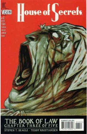 House of Secrets (2nd series) 13 published by DC/Vertigo with cover art by Teddy Kristiansen
