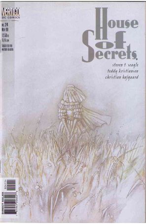 House of Secrets (2nd series) 24 published by DC/Vertigo with cover art by Teddy Kristiansen
