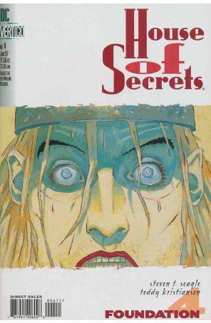 House of Secrets (2nd series) 4 published by DC/Vertigo with cover art by Teddy Kristiansen