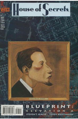 House of Secrets (2nd series) 7 published by DC/Vertigo with cover art by Teddy Kristiansen
