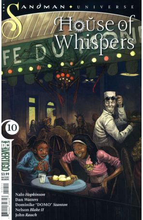House of Whispers 10 published by DC/Vertigo with cover art by Sean Andrew Murray