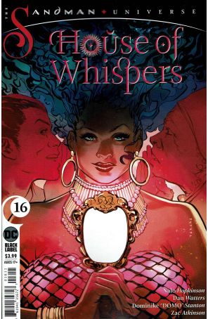 House of Whispers 16 published by DC with cover art by Marcio Takara