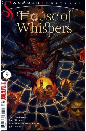 House of Whispers 9 published by DC/Vertigo with cover art by Sean Andrew Murray