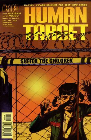 Human Target (2nd Series) 12 published by DC/Vertigo with cover art by John Watkiss