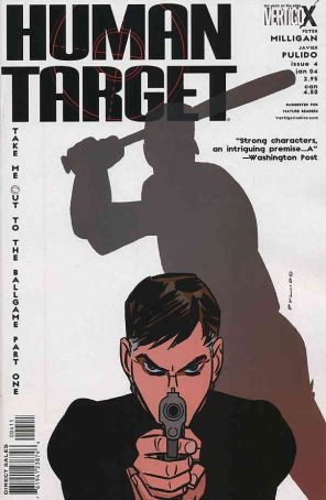 Human Target (2nd Series) 4 published by DC/Vertigo with cover art by Javier Pulido
