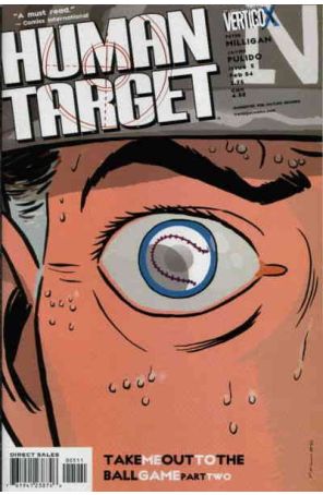 Human Target (2nd Series) 5 published by DC/Vertigo with cover art by Javier Pulido