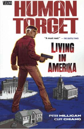 Human Target (2nd Series) TPB 2 published by DC/Vertigo with cover art by Cliff Chiang