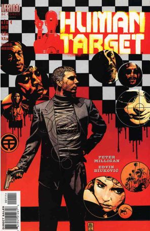 Human Target 1 published by DC/Vertigo with cover art by Tim Bradstreet
