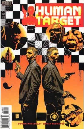 Human Target 3 published by DC/Vertigo with cover art by Tim Bradstreet