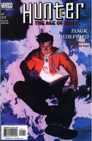Hunter: The Age of Magic 1 published by DC/Vertigo with cover art by John Bolton