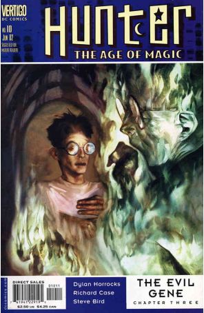 Hunter: The Age of Magic 10 published by DC/Vertigo with cover art by Jon Foster