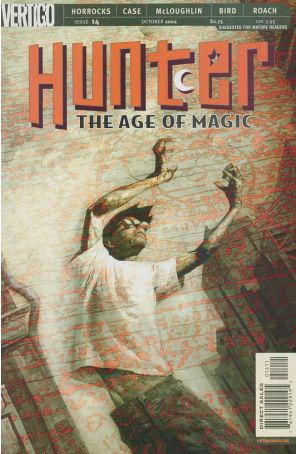 Hunter: The Age of Magic 14 published by DC/Vertigo with cover art by Jon Foster